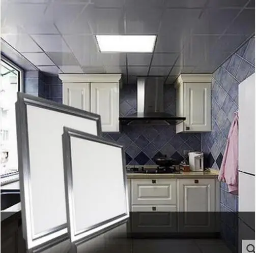 Светодиодный панельный светильник 600x600 встраиваемый кухонный s 300 установленный