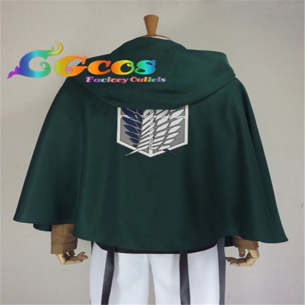 CGCOS Бесплатная доставка Косплей Костюм атака на Титанов Shingeki no Kyojin Survey Corps Sasha Blaus