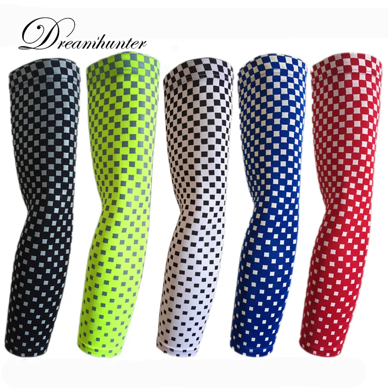 1 шт. баскетбольная накладка на руку удлиненные рукава с узором солнцезащитные УФ