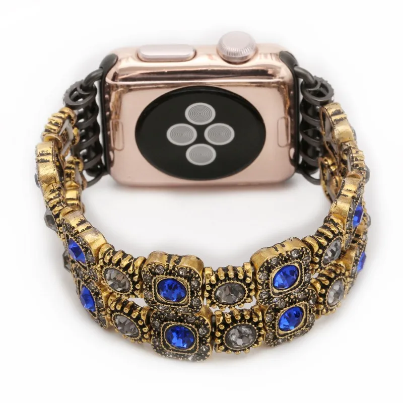 Ремешок Женский эластичный для Apple Watch SE Series 6 5 4 3 2 38 мм 42 40 44 мм|strap for apple watch|watch strapband