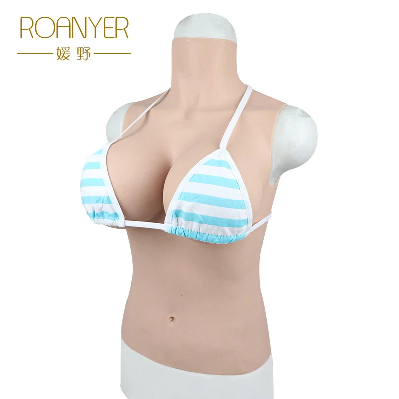 Roanyer Трансвестит съемные соски силиконовые искусственные груди для