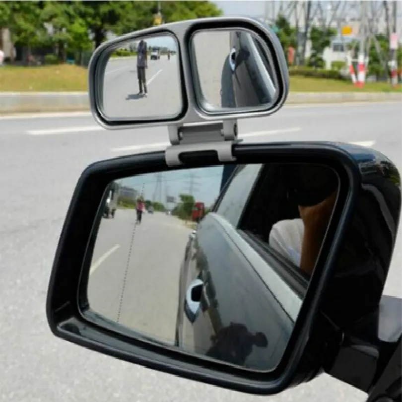 

wide angle New pattern universal Extended field black car mirror car blind spot mirror car blinds Rotatable rearview mirror