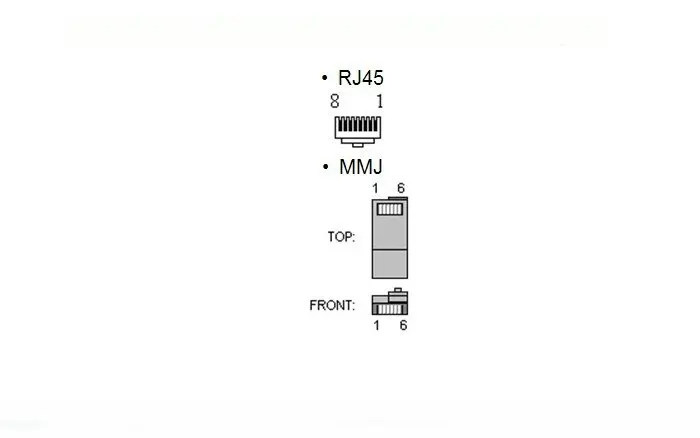 ORIGINAL 50 ft (15M) RJ45 to MMJ. VSX VTX cable 21626-001 for POLYCOM Soundstation VTX1000 | Компьютеры и офис