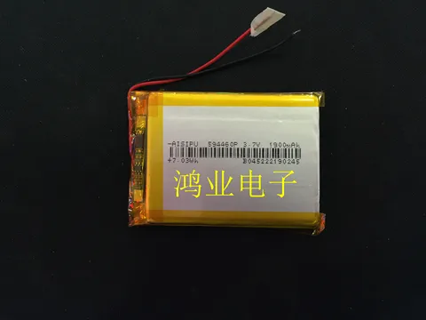 Полимерная литиевая батарея 3,7 в, 594460P, 1900 мАч