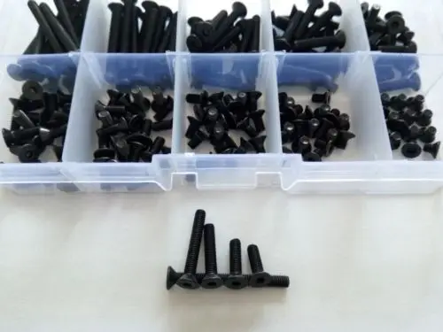 175 шт. шестигранные шурупы M3 4 30 мм|screw kit|screw hexagoncountersunk screw |