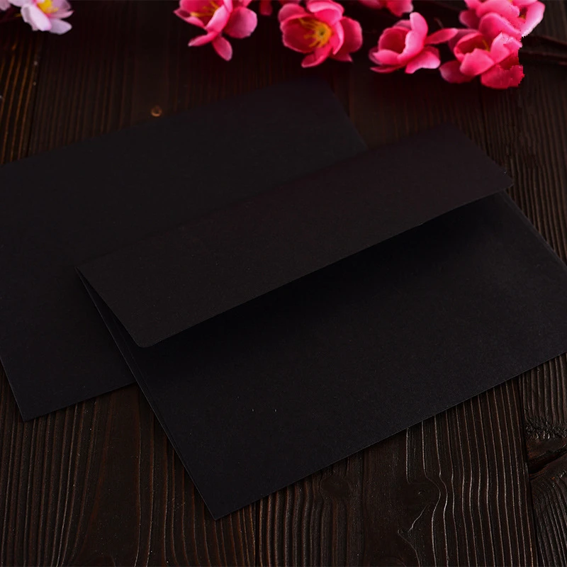 50 шт./компл. Классическая коричневая белая черная крафт-бумага пустая мини-бумага