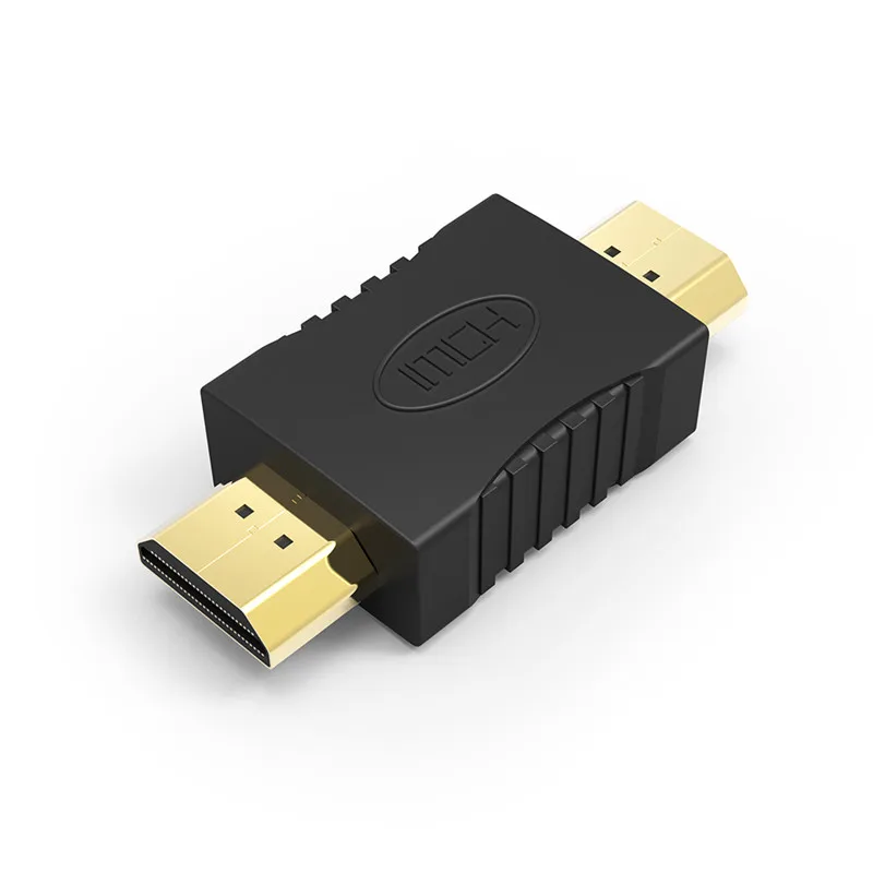 Robotsky HDMI Мужской к HDMI Мужской адаптер конвертер позолоченный HDMI удлинитель для ноутбук с HDTV ноутбук