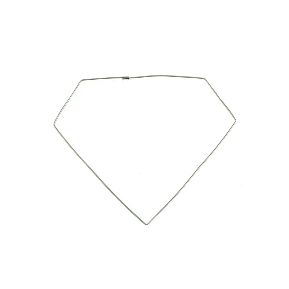 1 шт. Кондитерская Алмазная нержавеющая сталь резак для печенья сахар помадка