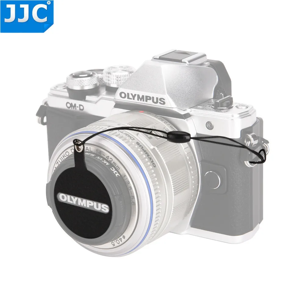 JJC Крышка для объектива из натуральной кожи держатель фотовспышки Olympus |