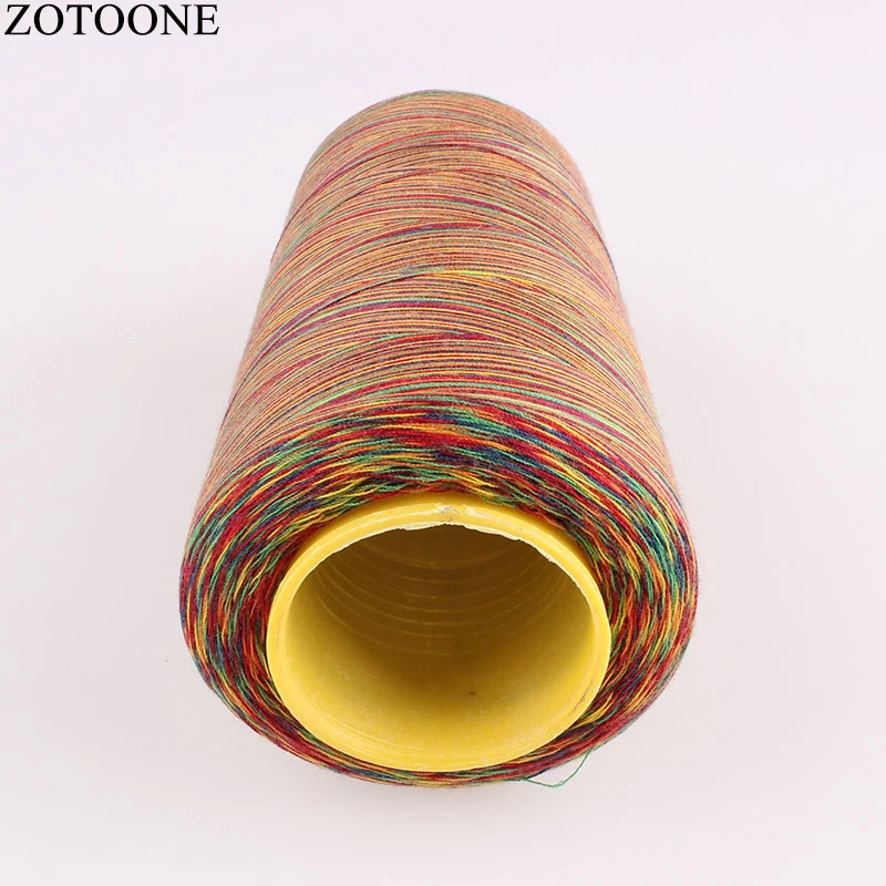 ZOTOONE DIY 40S/2 3000Y красочная швейная нить катушка полиэстер Швейные бедра вышивальная
