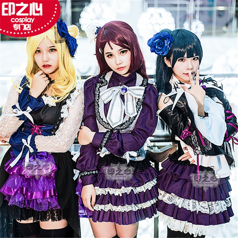 Аниме Love Live Sunshine Aqours Sakurauchi Riko Guilty Kiss униформа для девочек карнавальный костюм