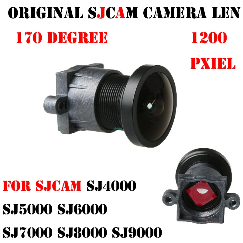 Новейшая 170 градусов 1200 pxiel SJCAM sj4000 камера len для sj 4000 wifi sj5000 sj6000 sj7000 sj8000 sj9000