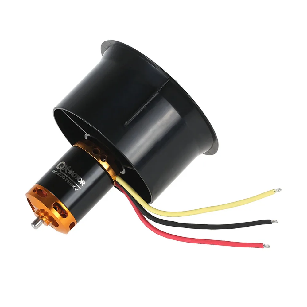 64 мм EDF набор 2822 3500KV мотор с 12 лопастями воздуховод для RC самолета|motor with|64mm edfmotor |