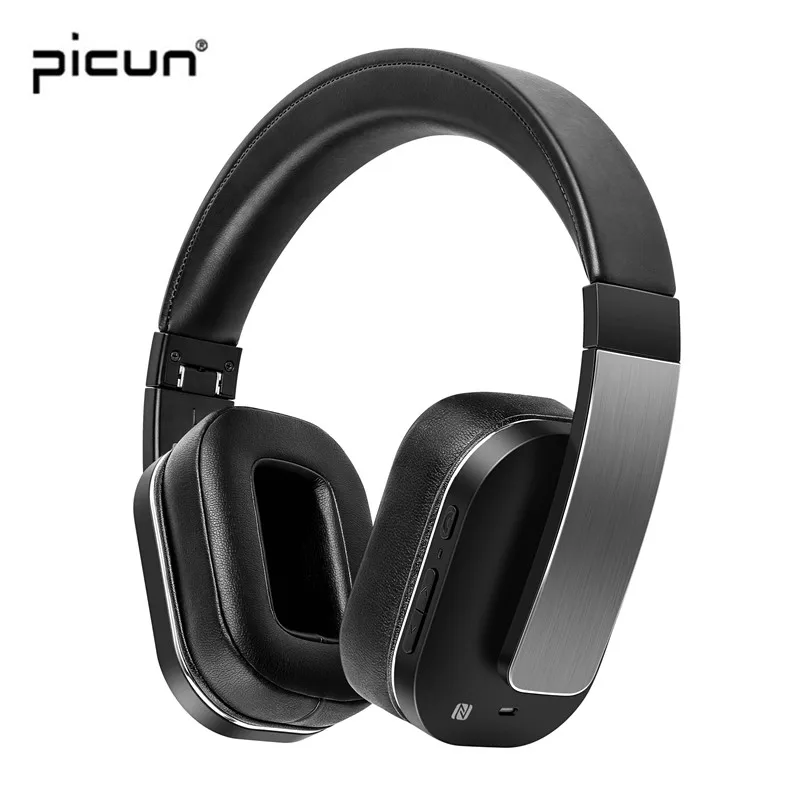 Picun F9 Active Шум отмена Беспроводной наушники Bluetooth гарнитура с микрофоном APTX для Iphone