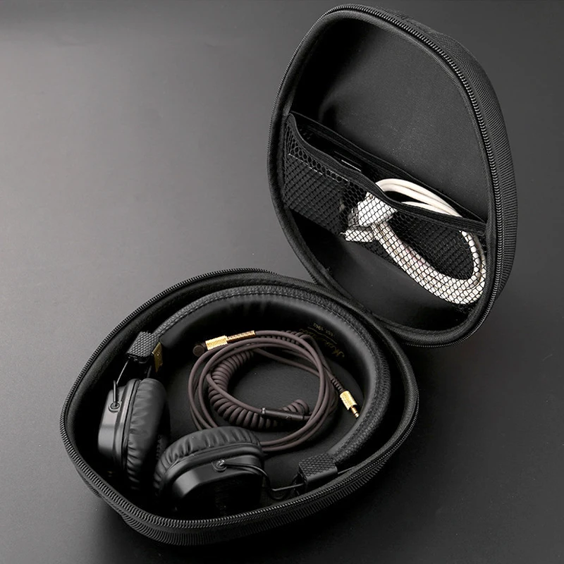Жесткий чехол для переноски портативная Проводная сумка Bluetooth гарнитуры