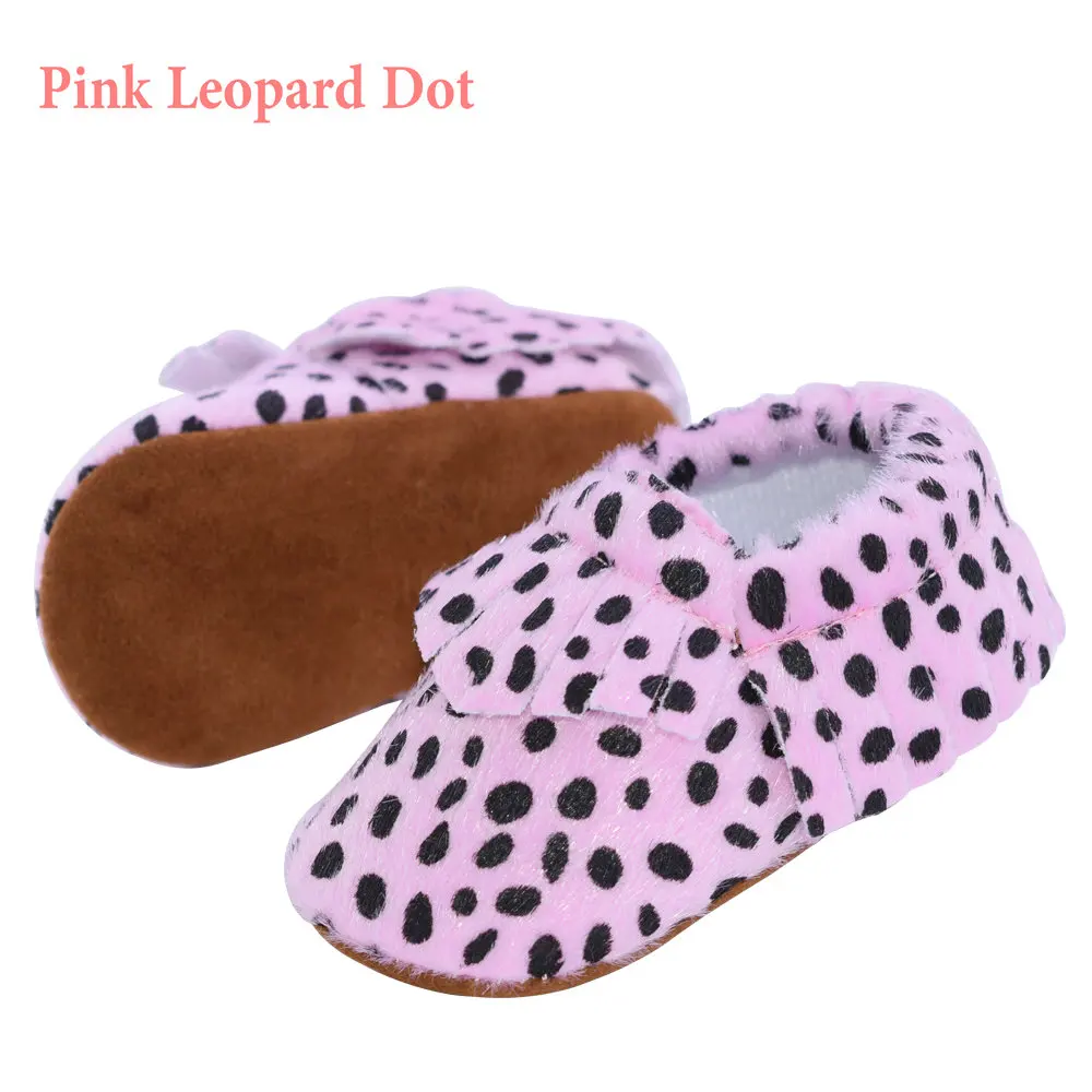 Мокасины леопардовые для новорожденных мальчиков и девочек замшевые туфли в