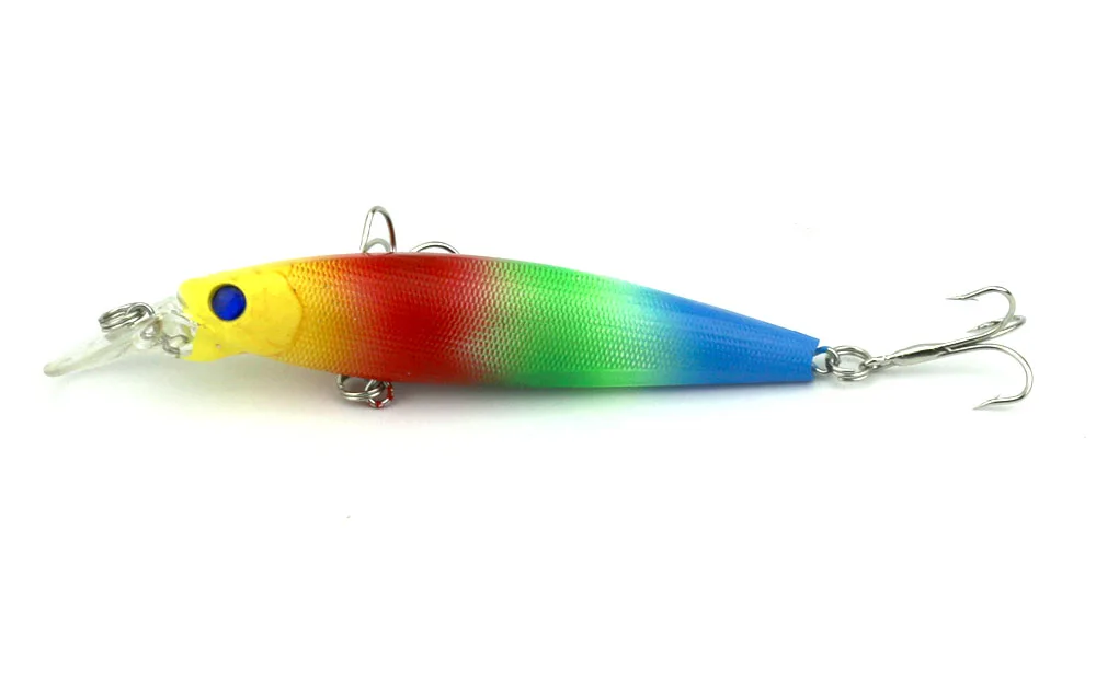 11 см 15 2 г 1 шт. новые Гольян рыболовные приманки 4 # крючки пластиковые снасти