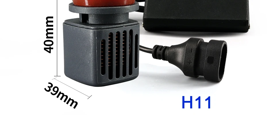 HLXG 2 шт. мини лампы для автомобильных фар H7 светодиодный 4 стороны 360 градусов 10000лм 40 Вт 6500 к с чипами SAMSUNG CSP Автомобильные фары 12 В
