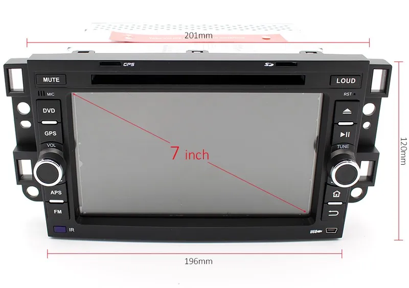 7 &quotсенсорный экран Android 10 автомобильный dvd проигрыватель с gps для Aveo Epica Captiva 2006 2012