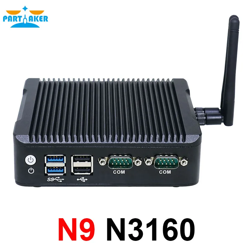 Nano mini pc N9 N3160 quad core Поддержка системы linux для дома и офиса|mini pc|mini partakerpartaker |