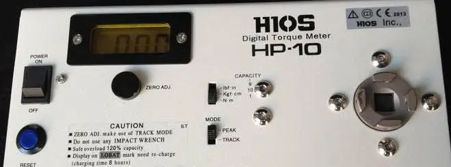 HIOS HP-50 power granted torque electric tester approved with fixture 0.15-5.00N.m | Инструменты