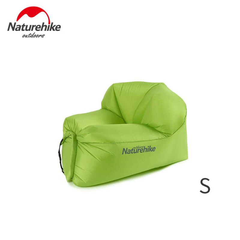S Naturehike портативный надувной диван ленивый мешок Открытый Кемпинг Пляжный коврик шезлонг надувной диван складная надувная кровать NH18S030 - Цвет: S