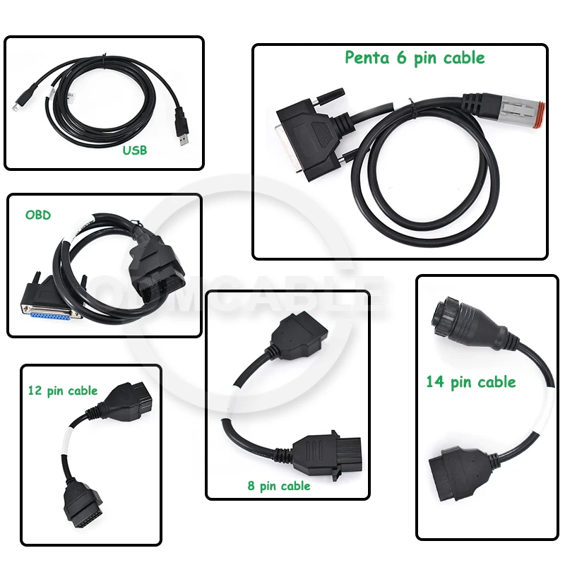 USB автодиагностика Vocom Инженерная техника строительное экскаваторное