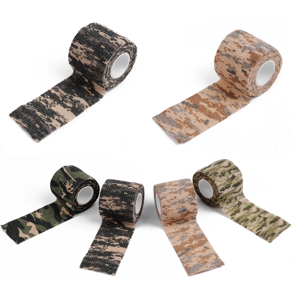 Самоклеящаяся камуфляжная обертка стрельба из винтовки велосипедная лента