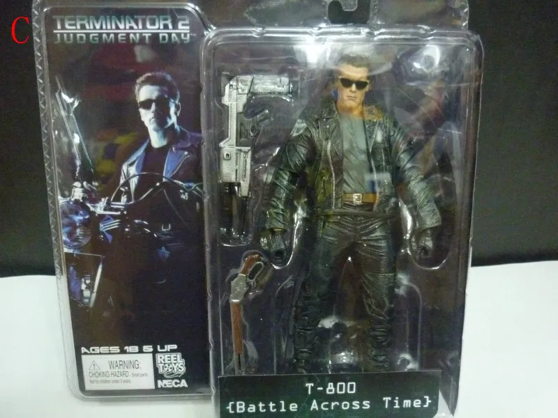 Экшн фигурка эндоскелета NECA The Terminator 2 4 шт. 7 дюймов/18 см вида игрушка бесплатная