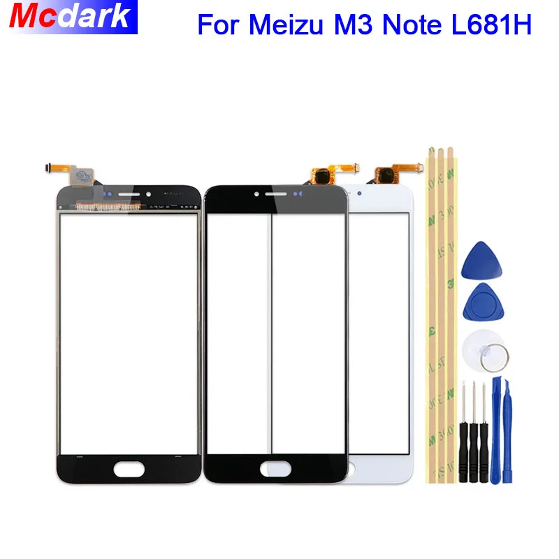 Сенсорный экран Mcdark 5 ''для Meizu M3 Note L681H сенсорный передний стеклянный объектив