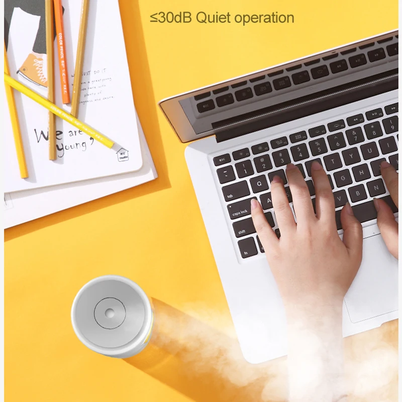Оригинальный Xiaomi Deerma Mini USB Ультразвуковой увлажнитель воздуха Арома-диффузор
