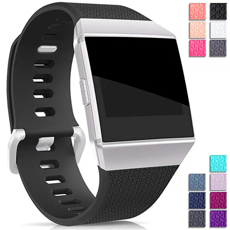 Сменные аксессуары для спортивного ремешка браслеты Fitbit Ionic band силиконовые умные