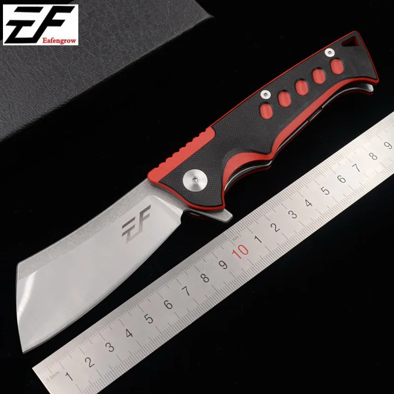 Eafengrow 1932 шариковый подшипник filpper D2 лезвие G10 стальная ручка Складной инструмент