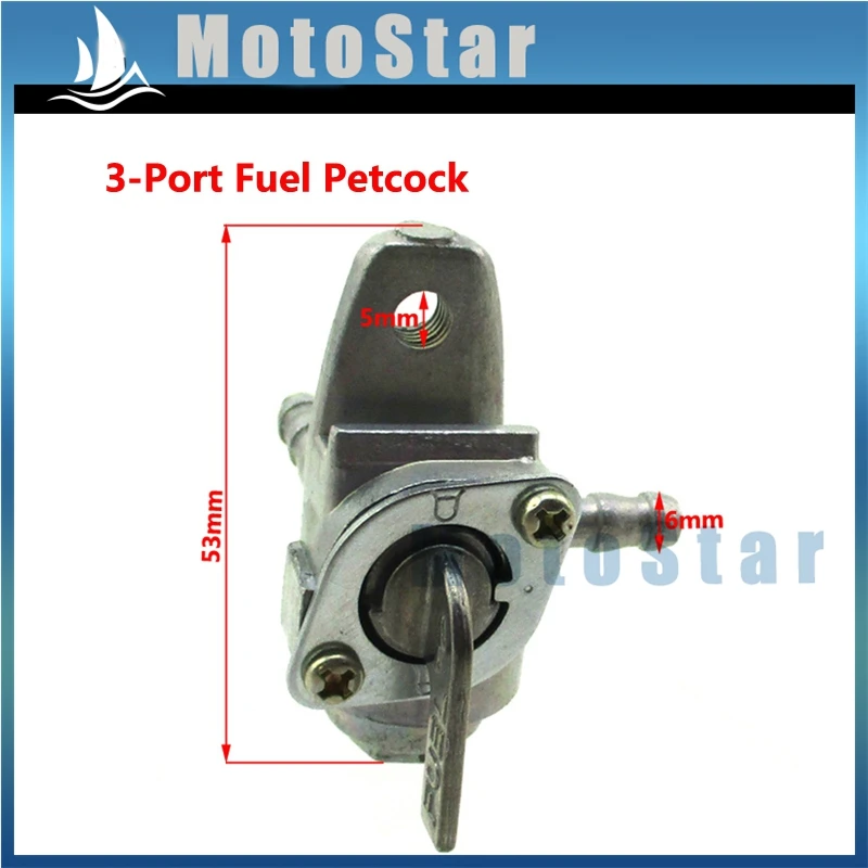 Топливный клапан Tap переключатель спускного крана для Honda VT750C VT750CA GL1500CD GL1500C GL1500CT