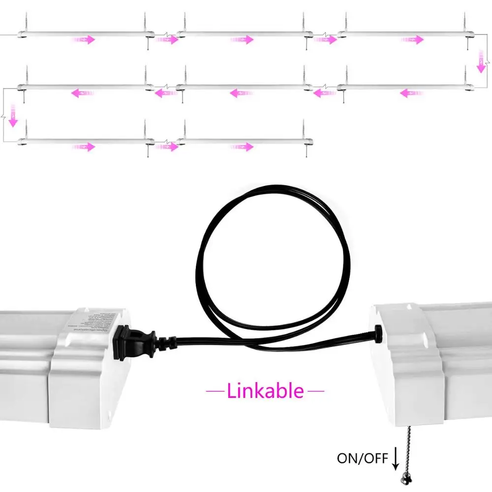 50 Вт (эквивалент 300 Вт) LED Grow Light полный спектр растений Tent лампа для рассады