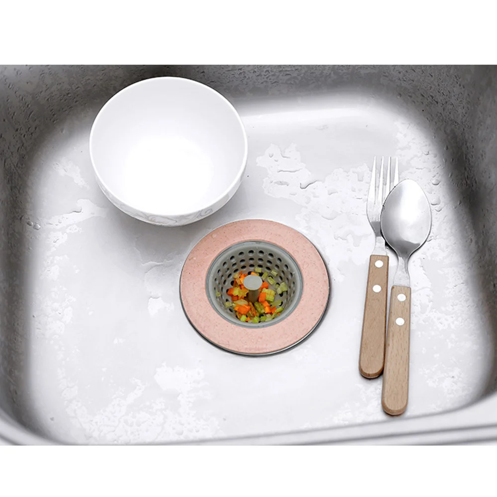 Новинка, Силиконовый Фильтр для кухонной раковины, для ванной, для душа, съемный сливной пол, отверстие для раковины, дуршлаг, канализационный фильтр для волос, аксессуары