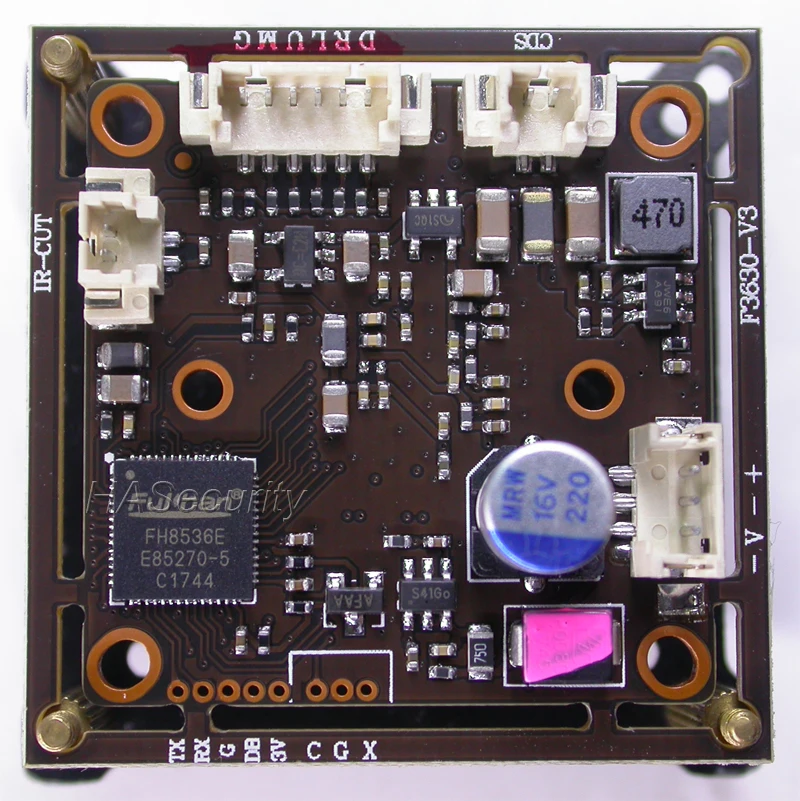 Модуль камеры видеонаблюдения SmartSense CMOS SC2135 + FH8536 плата PCB OSD кабель объектив IRC TVI CVI