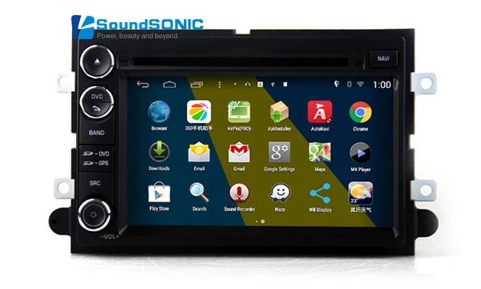 Android 4.4.4 для Ford Fusion Explorer 500 F150 F250 F350 Край Экспедиция Mustang автомобиля Радио Стерео DVD