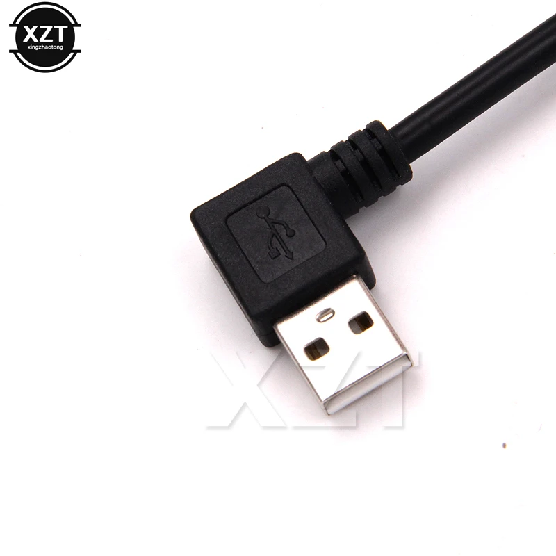 Новейший удлинитель с углом 90 градусов около 26 см USB 2 0 A штекер-гнездо usb правый