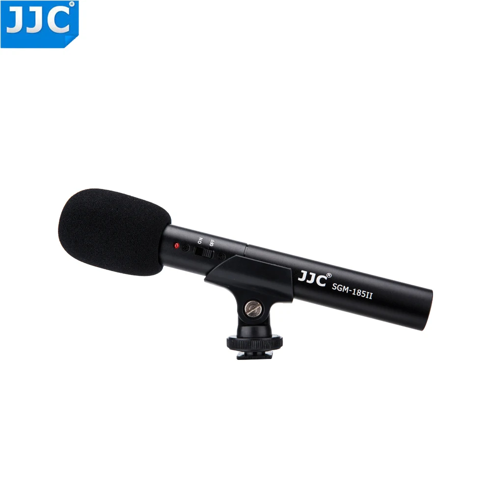 JJC камера микрофон с зажимом для Canon SONY Nikon Olympus Panasonic ZOOM DLSRs камкордер Особенности 3
