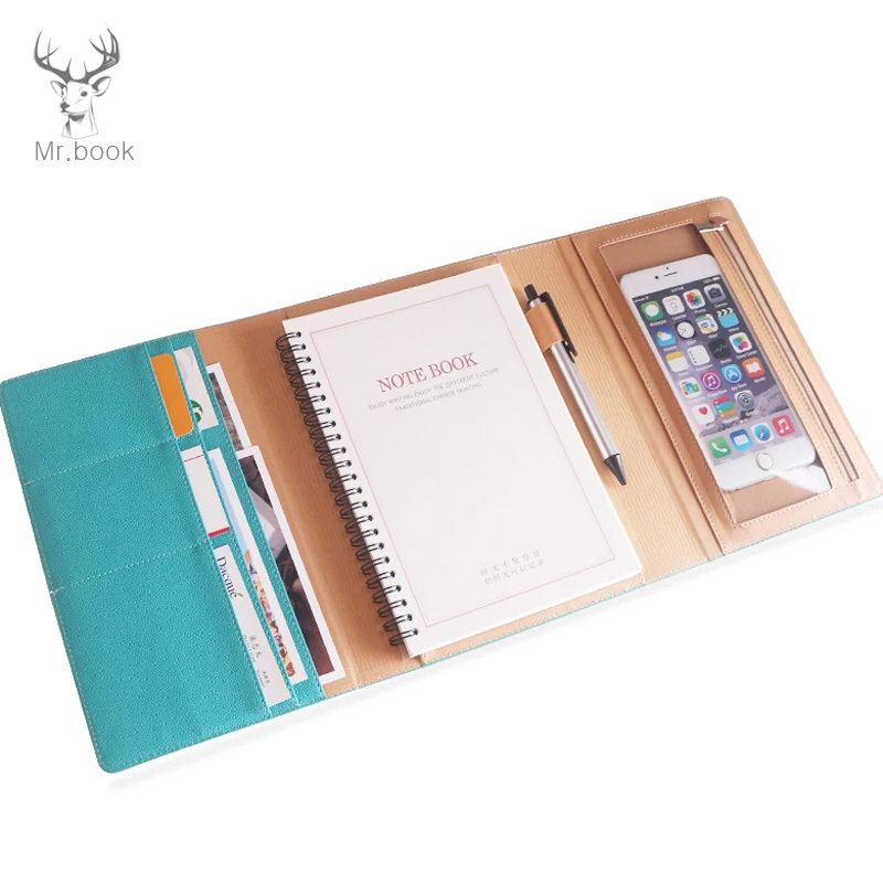 A5 Office Planner Business Notebook School Stationery Supplies Loose-leaf Notebook Agenda Planner Organizer Bullet Journal