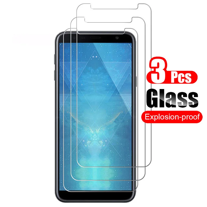 3 шт Для samsung Galaxy J4 + 2018 протектор экрана из закаленного стекла для Plus защитная