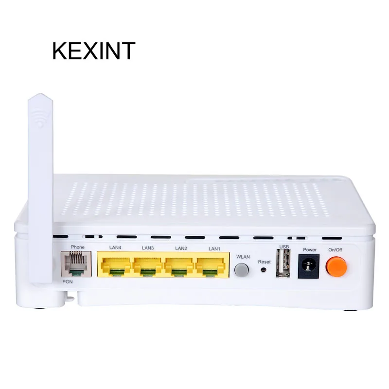 KEXINT GPON ONU FTTH 4 портовые OLT кастрюли + WIFI с USB адаптером|gpon onu|ftth onugpon ftth |