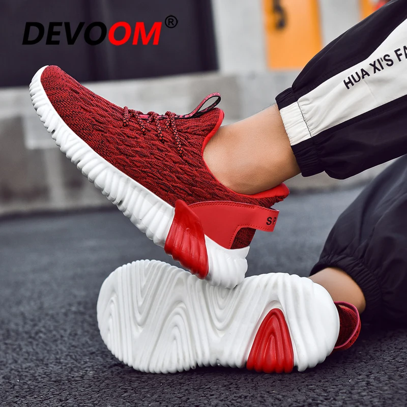 Men Running Shoes Epic React Basket Air Mesh Sneakers Elastic Sport Solid Black for 2019 New Arrival | Спорт и развлечения