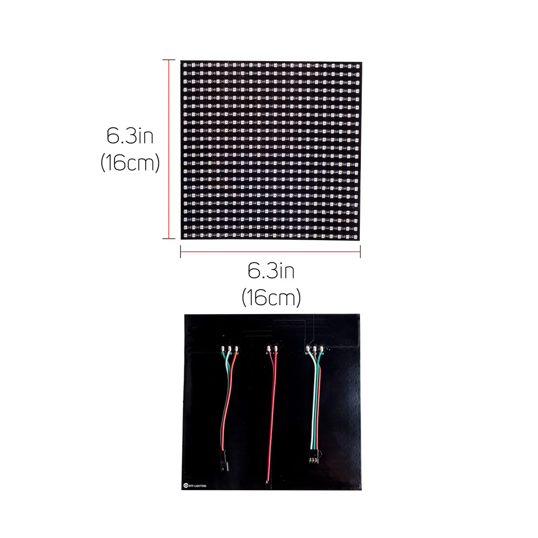 WS2812B Mini Led SMD 2427 цифровая индивидуально Адресуемая Светодиодная панель экрана 11x44 /