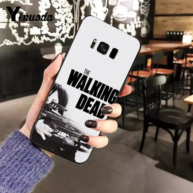 Чехол для телефона Yinuoda The Walking Dead чехол Samsung Galaxy S6 S7 edge plus S5 S9 Plus|Чехлы-накладки| |