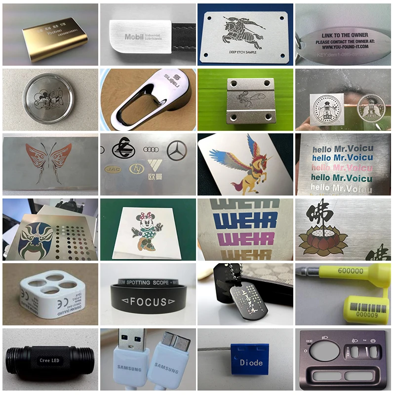 Eazy operate one piece fiber marking four station machine | Инструменты