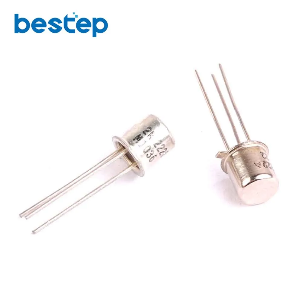 

10PCS 2N2222A 2N2222 TO-18 NPN 40V 0.8A Transistor