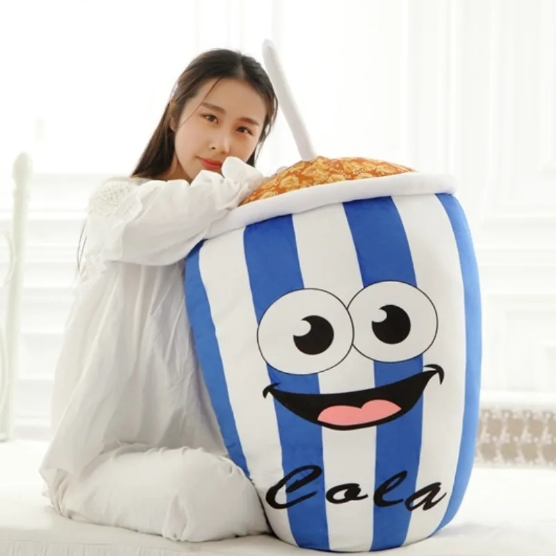 Kawaii креативная Подушка с изображением колы из мультфильма имитация еды мягкая