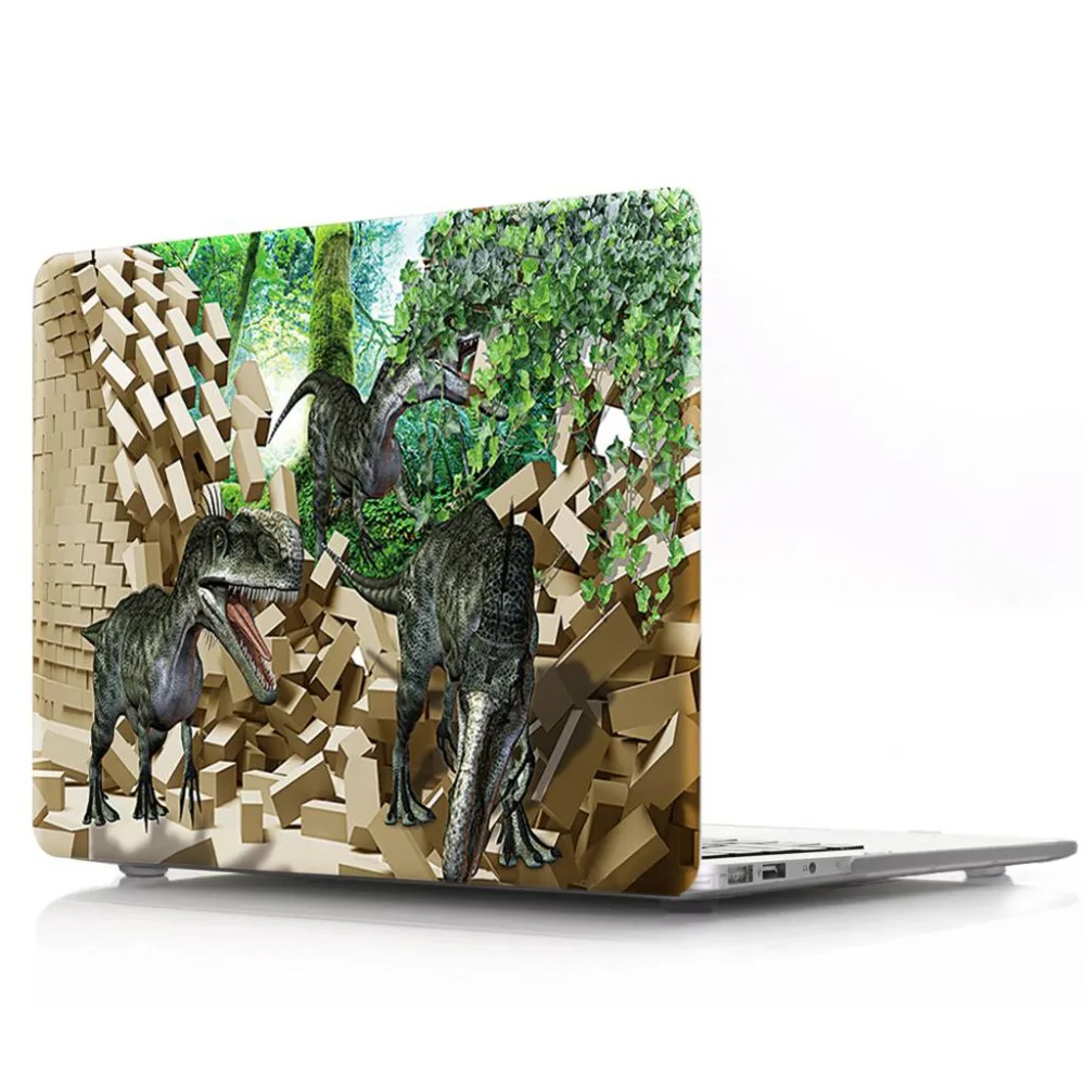 3D Динозавр мир ноутбук корпус защитный жесткий чехол для 2016 Новый Macbook Pro 13 &quotA1708